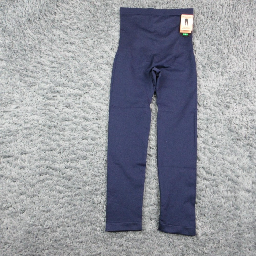 Shapermint Leggings Womens L Blue Ankle High Waisted Shaping 25x25* NWT